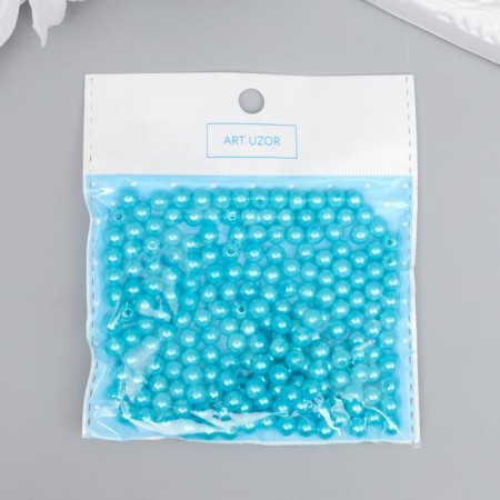 Beads for creativity plastic "Mint-turquoise" set of 200 pcs d = 0.6 cm-3