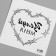 Tattoo on the body Black "heart prickly wire. Kiss me" 6x6 cm