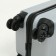 Small suitcase 20 "On a zipper, code lock, 4 wheels, color gray color