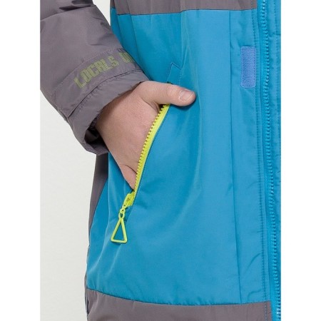 Windbreaker for boys, height 158 ​​cm, gray color-8