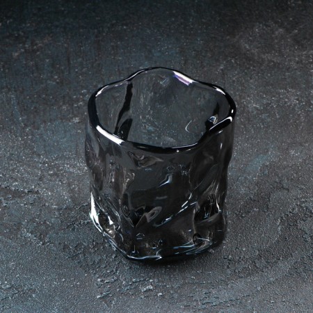 Glass glass Magistro Icebar. Black, 250 ml, gray color-1