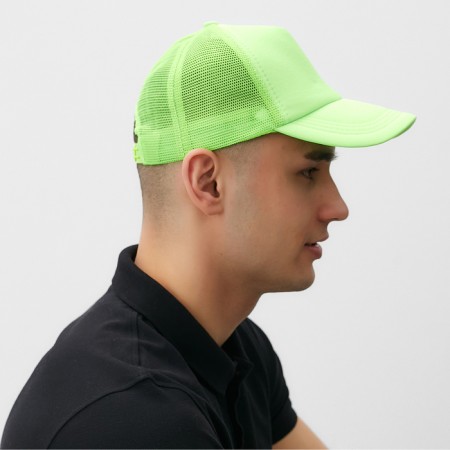 Baseball cap with minaku grid, green color, size 56-58-4