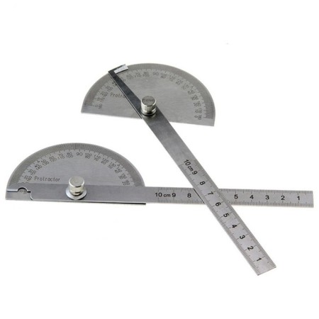 Ruler - transporter 10 cm, stainless steel-5