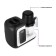 Kitfort KT-2323, stationary, 430 W, 0.45/0.3/0.2 l, black and white