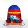 Back for shoes "Tractor" blue 30 x 40 cm