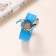 Watch watch quartz children's "dinosaur", silicone strap