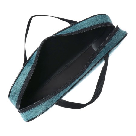 Folder with A4 handles, 350 x 270 x 60 mm, textile, premium office PDM-111 "Aquamarin"-9