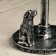 Paper towel holder "Dog with bird" 17x17x26cm