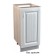 Floor cabinet 300x510x820 dairy oak/white