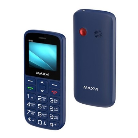 Cell phone Maxvi B100 Blue-2