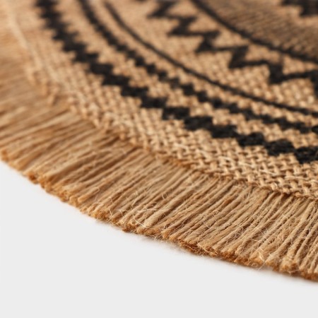 Serving napkin "Africa", d = 35 cm, black color-2
