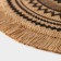 Serving napkin "Africa", d = 35 cm, black color