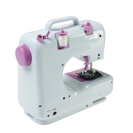Sewing machine VLK Napoli 1400, 12 operations, 4haa/from the network, white-pink-1