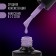 Neon nail polish gel, 3 phase, 8 ml, led/uv, purple color (36)