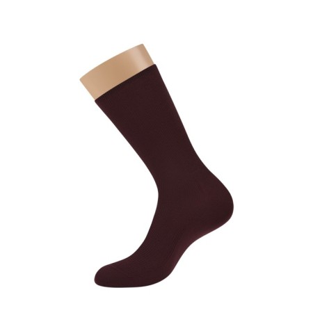 Women's socks Minimi Fresh with a high elastic band, size 39-41, color Bordo-1