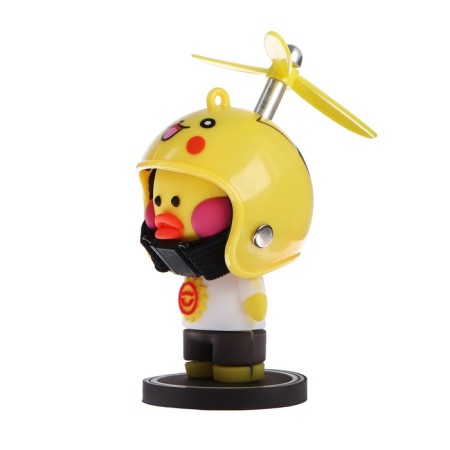 Duck with propeller, yellow color-3
