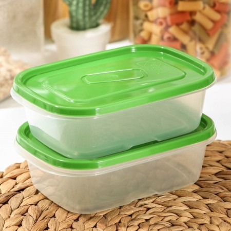 A set of food containers Good & Good, 450 ml, 2 pcs, color mix