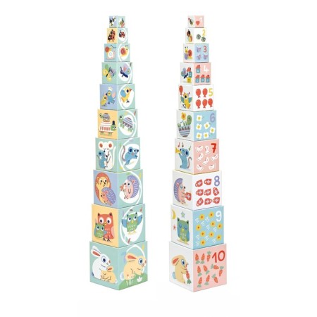 DJeco Cubes Set "Blocks"
