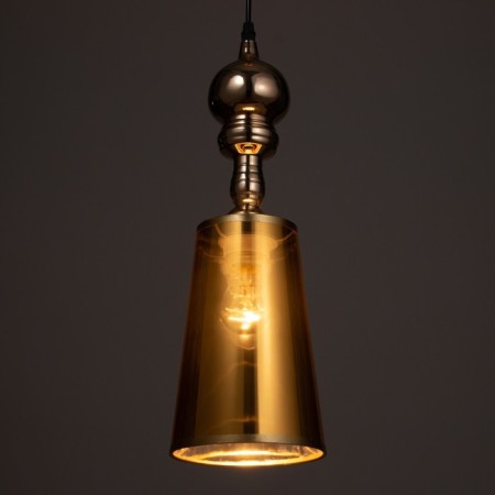 Lamp Bayerlux "Jarine" E27 gold 15x15x47-147 cm-3