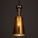Lamp Bayerlux "Jarine" E27 gold 15x15x47-147 cm
