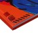 College-wiper in a solid cover 7BC, A5, 120 sheets, anime cyberpunk. Neon, Blok in a cage, glossy lamination