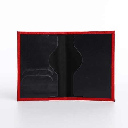 Cover for passport, red color-4