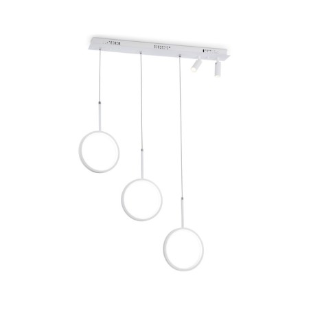 LED LED suspension with a remote control Ambrella Light, Linetech, FL5277, LED, 59 W, 4425LUM, 3000-6400K, white color