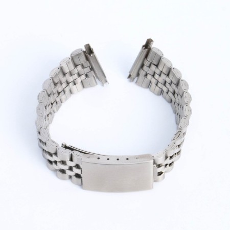 Solomon watch strap, 22 mm, metal, L-16.5 cm, silver-2