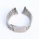 Solomon watch strap, 22 mm, metal, L-16.5 cm, silver
