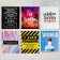 Set of cards "quarantine" 8.8 x 10.7 cm, 24 pieces