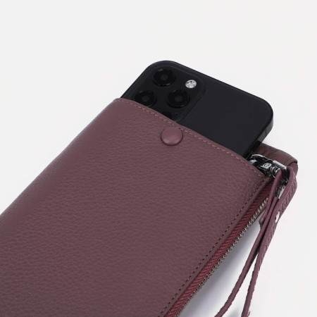 Women's wallet with lightning, lilac color-3