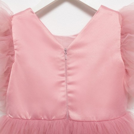 Children's dress with wings Kaftan p. 32 (110-116 cm), pink-12