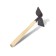 Combined moth, length 35 cm, wooden handle