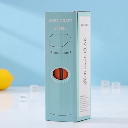 Water bottle “Success”, 500 ml, 7.2 × 21 cm, Orange color-8
