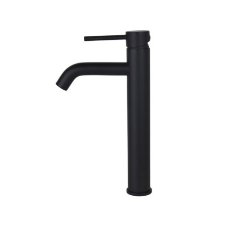 Bronze de Luxe Scandi 1452B shell mixer, single -leaf, pour 134 mm, black-1