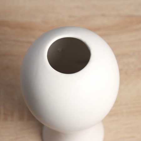 VAZA Ceramics Table "Pietro" lips, D-4CM, 21x9 cm, white-3
