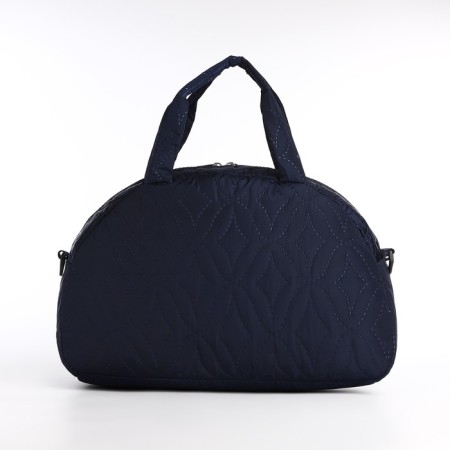 Sports bag with lightning, external pocket, long belt, blue color-1