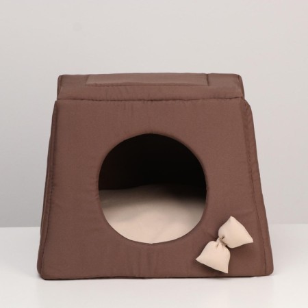 Transformer House "Samanka" 45 x 45 x 36 cm, beige-brown-3