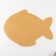 Rug for a bowl and a fish tray, beige, 42x32 cm