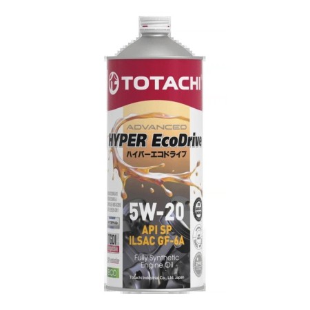 Motor oil Totachi Hyper Ecodrive Fully 5W-20, SP/RC/GF-6A, synthetic, 1 liter