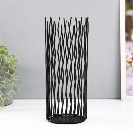 Summary Metal for 1 candle d = 8.5 cm "Tourill" 10x10x25 cm-1