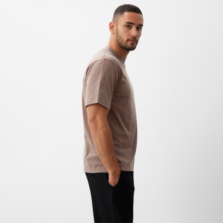 Men's T-shirt Minaku, central brown, rr 42-44-2