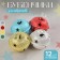 Bubenchiki, set 12 pcs., Size 1 pc: 3 × 3 cm, silver color, gold, red, blue