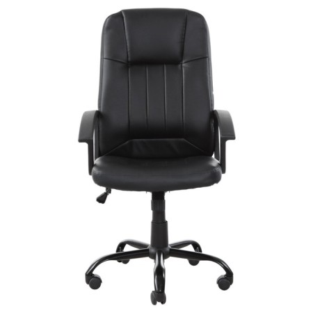 A chair for the head of the Brabix Device MS-002, 4 massage modules, eco-leather, black