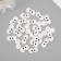 Decor for the creativity of the leatherette "Eye" set of 25 pcs 2.3x1.2 cm