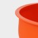 Baking uniform “Circle”, silicone, 28 × 5.5 cm, inner diameter 26 cm, orange color