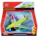 Model Metal Metal Airliner S7, inertial, light -sound effects, 17.5x19.5 cm