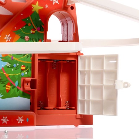 Developing toy "Santa Claus on the ladder", light and sound-7