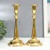 Summary Metal "smoothness" gold set 2 pcs 24x10x10 cm