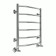 Water towel Terminus "Victoria" P6, 500x600 mm, lower connection, chrome